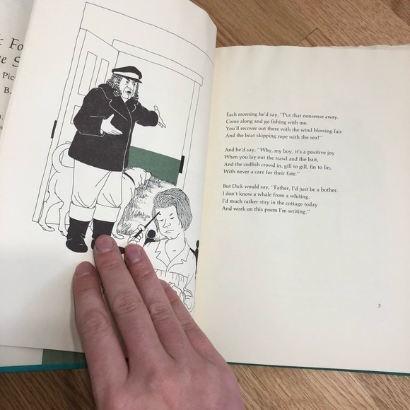 Vintage Dick Foote and the Shark Natalie Babbitt 1967 Hardcover Book - Picture 4 of 6